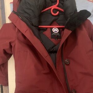 Canada Goose Kids Maroon Puffer Jacket